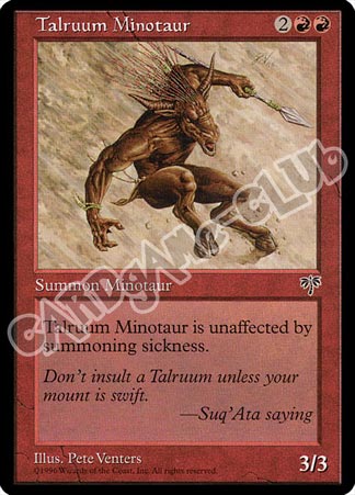 Talruum Minotaur comune (EN) -NEAR MINT-