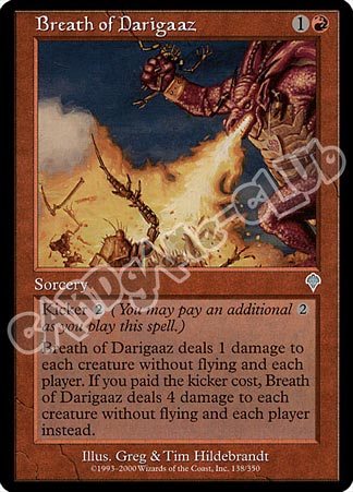 138 / 350 Breath of Darigaaz non comune (EN) -NEAR MINT-