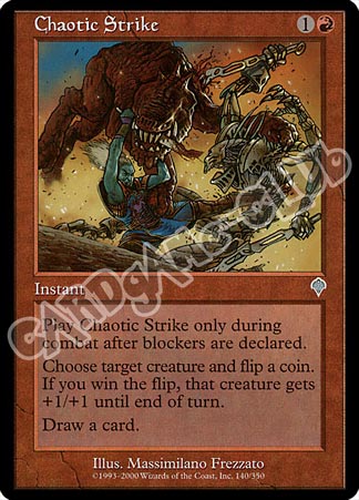 140 / 350 Chaotic Strike non comune (EN) -NEAR MINT-