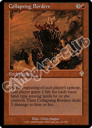 141 / 350 Collapsing Borders rara (EN) -NEAR MINT-