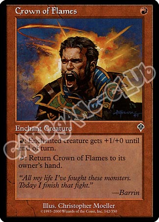 142 / 350 Crown of Flames comune (EN) -NEAR MINT-