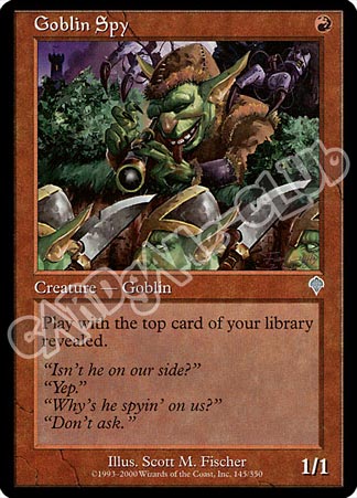 145 / 350 Goblin Spy non comune (EN) -NEAR MINT-