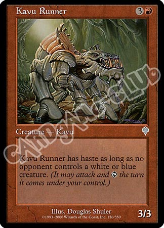 150 / 350 Kavu Runner non comune (EN) -NEAR MINT-