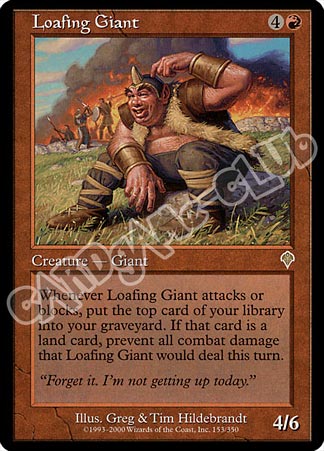 153 / 350 Loafing Giant rara (EN) -NEAR MINT-