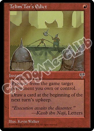 Telim'Tor's Edict rara (EN) -NEAR MINT-