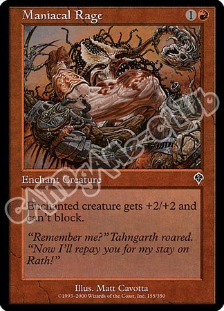 155 / 350 Maniacal Rage comune (EN) -NEAR MINT-