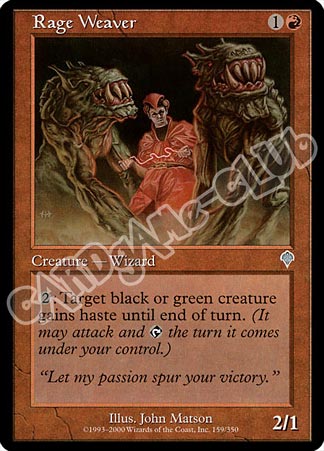 159 / 350 Rage Weaver non comune (EN) -NEAR MINT-