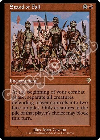 171 / 350 Stand or Fall rara (EN) -NEAR MINT-