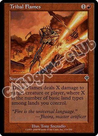 176 / 350 Tribal Flames comune (EN) -NEAR MINT-