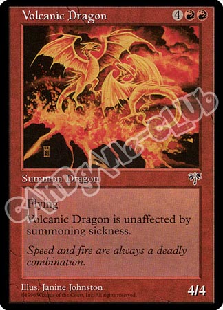 Volcanic Dragon rara (EN) -NEAR MINT-