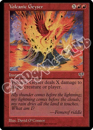 Volcanic Geyser non comune (EN) -NEAR MINT-