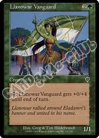 197 / 350 Llanowar Vanguard comune (EN) -NEAR MINT-