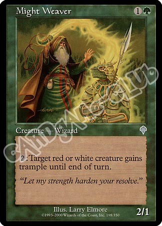 198 / 350 Might Weaver non comune (EN) -NEAR MINT-