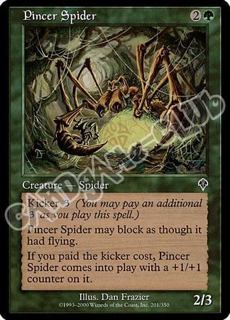 201 / 350 Pincer Spider comune (EN) -NEAR MINT-