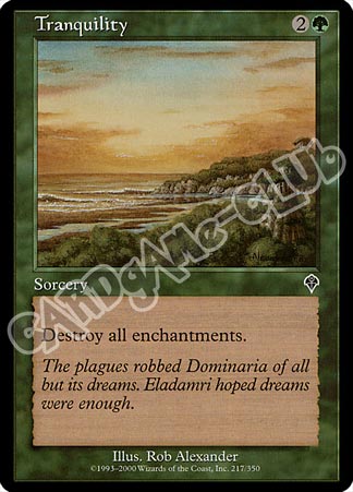 217 / 350 Tranquility comune (EN) -NEAR MINT-