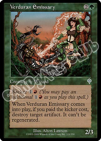 221 / 350 Verduran Emissary non comune (EN) -NEAR MINT-