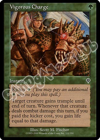 222 / 350 Vigorous Charge comune (EN) -NEAR MINT-