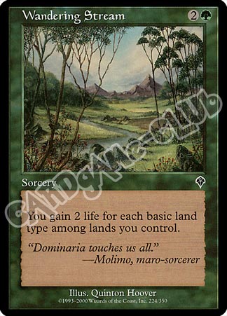 224 / 350 Wandering Stream comune (EN) -NEAR MINT-