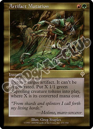 231 / 350 Artifact Mutation rara (EN) -NEAR MINT-