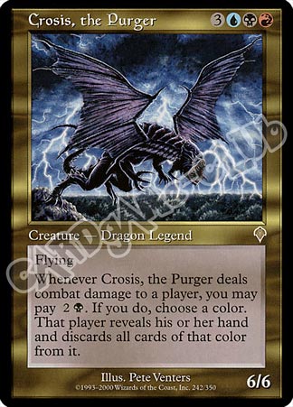 242 / 350 Crosis, the Purger rara (EN) -NEAR MINT-