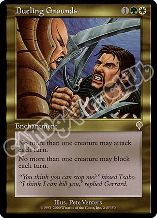 245 / 350 Dueling Grounds rara (EN) -NEAR MINT-