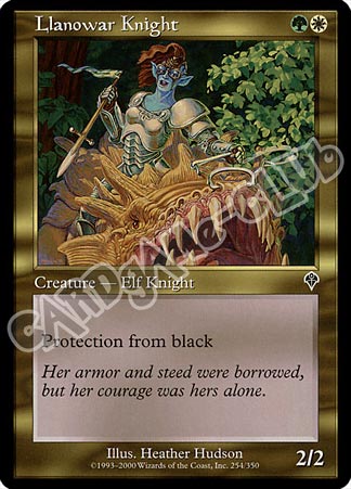 254 / 350 Llanowar Knight comune (EN) -NEAR MINT-