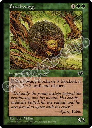 Brushwagg rara (EN) -NEAR MINT-