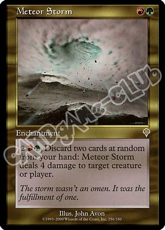256 / 350 Meteor Storm rara (EN) -NEAR MINT-