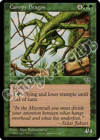 Canopy Dragon rara (EN) -NEAR MINT-