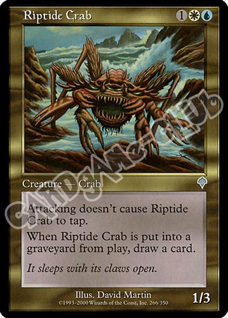 266 / 350 Riptide Crab non comune (EN) -NEAR MINT-