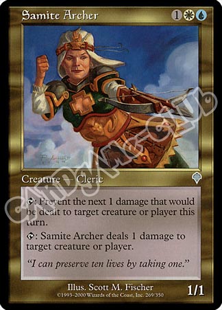 269 / 350 Samite Archer non comune (EN) -NEAR MINT-