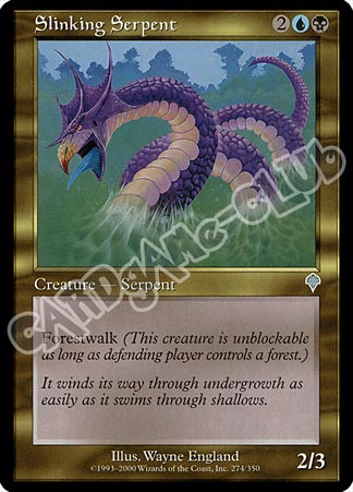 274 / 350 Slinking Serpent non comune (EN) -NEAR MINT-