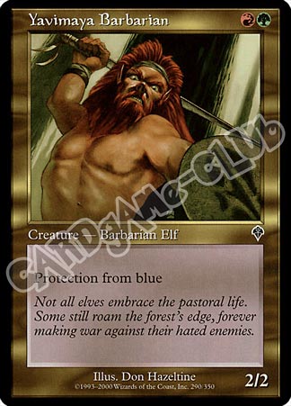 290 / 350 Yavimaya Barbarian comune (EN) -NEAR MINT-