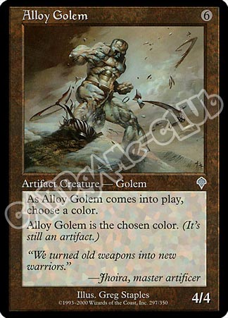 297 / 350 Alloy Golem non comune (EN) -NEAR MINT-