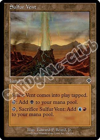 328 / 350 Sulfur Vent comune (EN) -NEAR MINT-