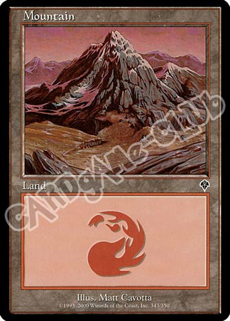 343 / 350 Mountain comune (EN) -NEAR MINT-