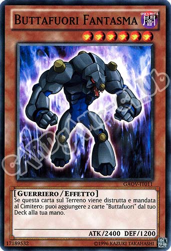 GAOV-IT011 Buttafuori Fantasma comune Unlimited (IT) -NEAR MINT-