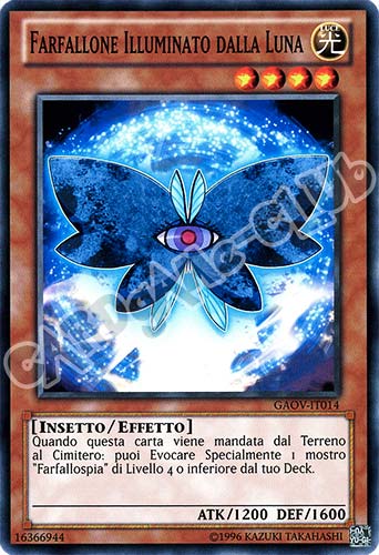 GAOV-IT014 Farfallone Illuminato dalla Luna comune Unlimited (IT) -NEAR MINT-