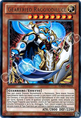 GAOV-IT034 Gearfried Raggiodiluce rara Unlimited (IT) -NEAR MINT-