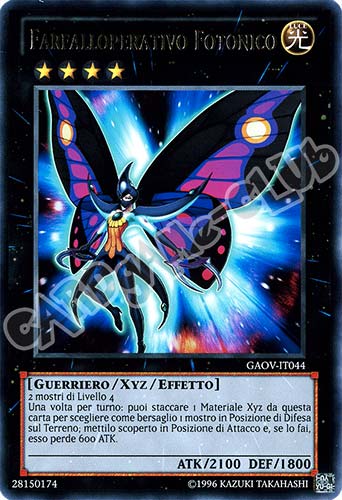 GAOV-IT044 Farfalloperativo Fotonico rara Unlimited (IT) -NEAR MINT-