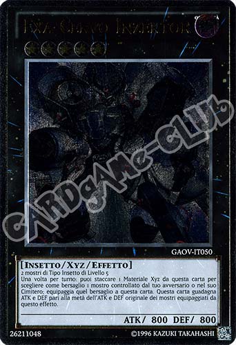 GAOV-IT050 Exa-Cervo Inzektor rara ultimate Unlimited (IT) -NEAR MINT-