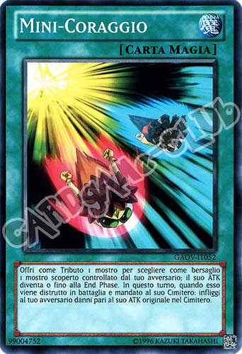 GAOV-IT052 Mini-Coraggio comune Unlimited (IT)  -GOOD-