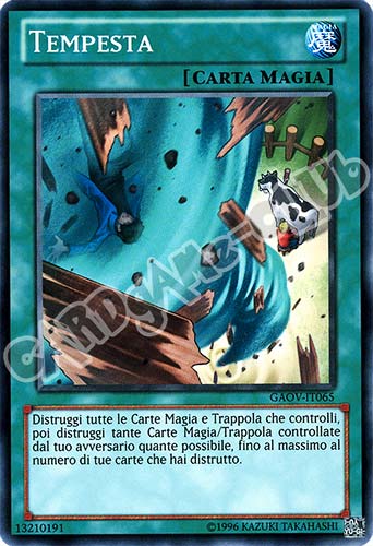 GAOV-IT065 Tempesta comune Unlimited (IT) -NEAR MINT-
