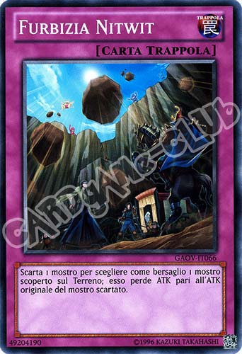 GAOV-IT066 Furbizia Nitwit comune Unlimited (IT) -NEAR MINT-