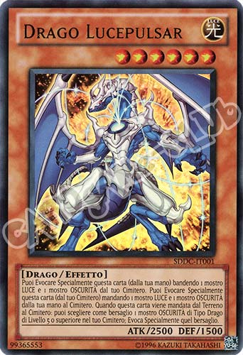 SDDC-IT001 Drago Lucepulsar ultra rara Unlimited (IT) -NEAR MINT-