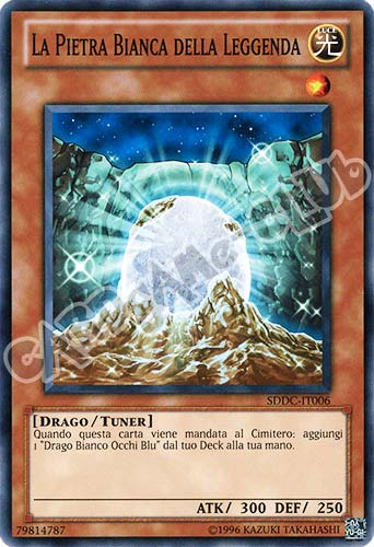 SDDC-IT006 La Pietra Bianca della Leggenda comune Unlimited (IT) -NEAR MINT-