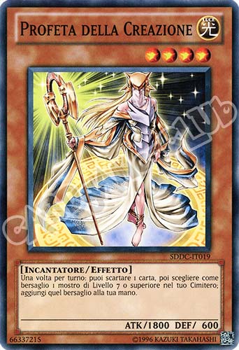 SDDC-IT019 Profeta della Creazione comune Unlimited (IT) -NEAR MINT-