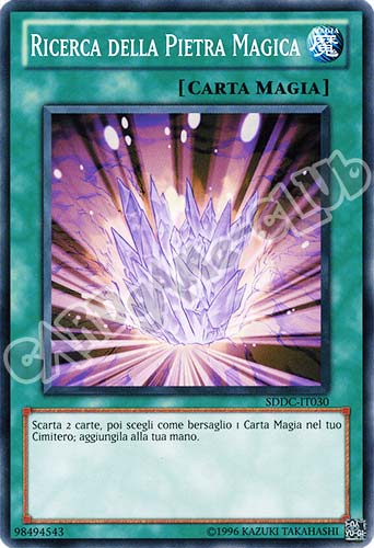 SDDC-IT030 Ricerca della Pietra Magica comune Unlimited (IT) -NEAR MINT-
