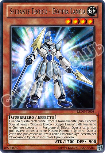 REDU-IT008 Sfidante Eroico - Doppia Lancia rara Unlimited (IT) -NEAR MINT-