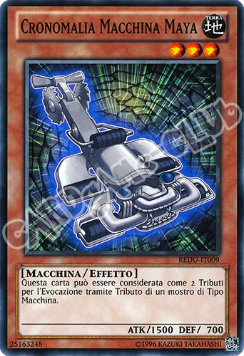 REDU-IT009 Cronomalia Macchina Maya comune Unlimited (IT) -NEAR MINT-